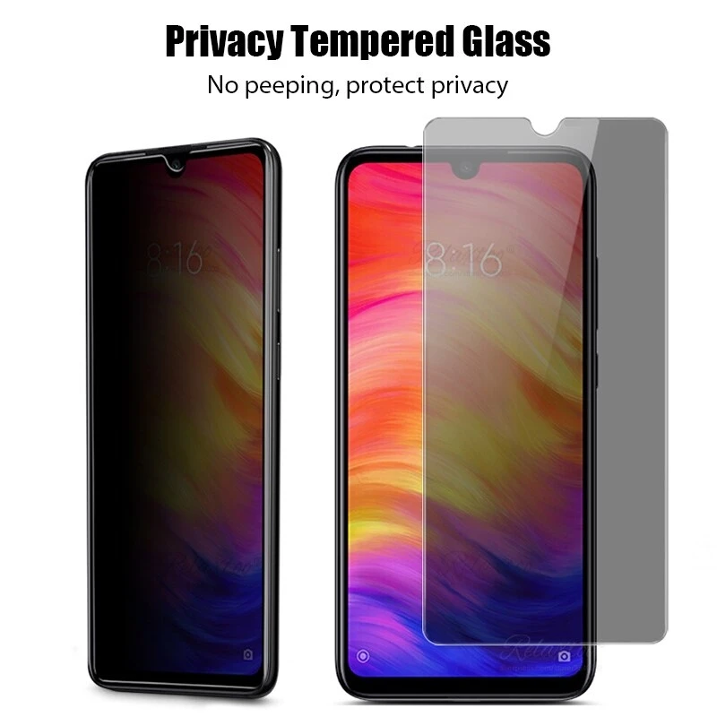 Anti Spy Privacy Glass Case - Anti-spion gehard glas case voor samsung