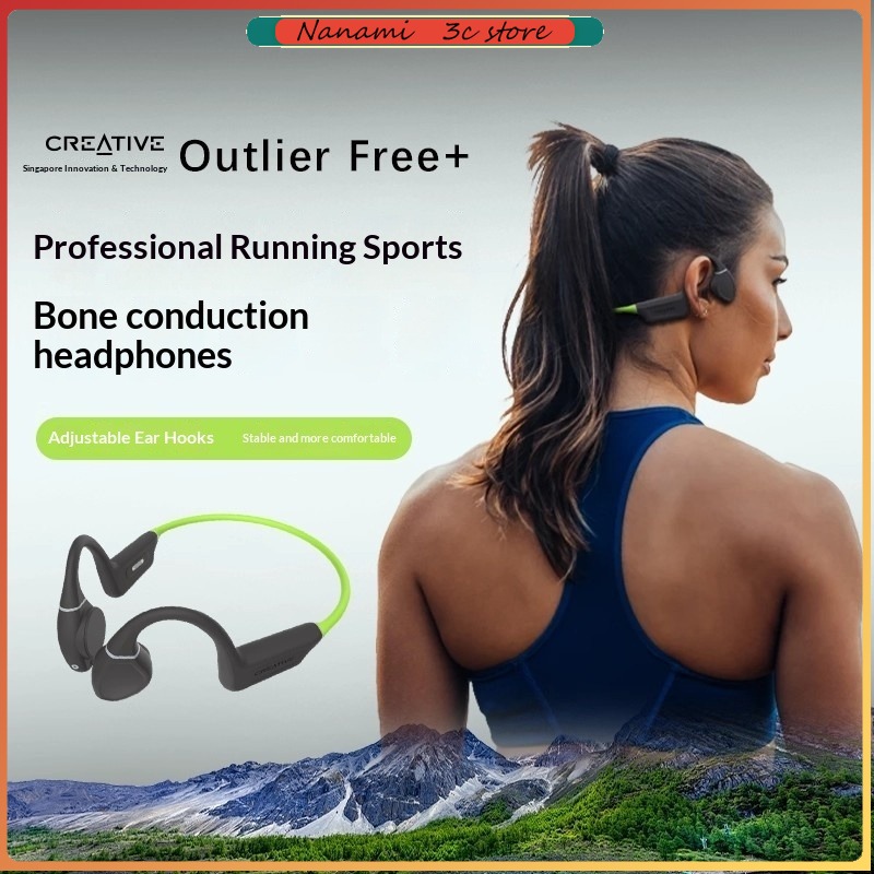 Earphones - Creative Outlier Gratis waterdichte beengeleidingsoortelefoon, draadloze