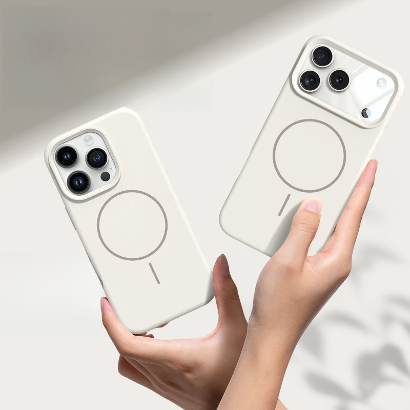Liquid Silicone Magnetic Phone Case - 18 ProMax Magnetische Originele Vloeibare Siliconen