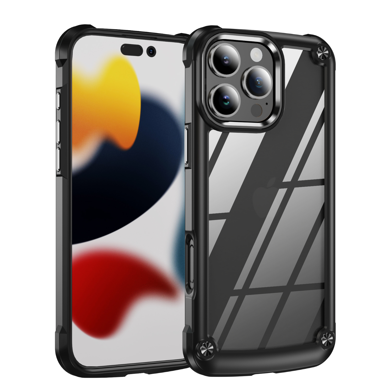 Clear Shockproof Bumper Case - Nieuwe luxe, robuuste, valbestendige, transparante acryl