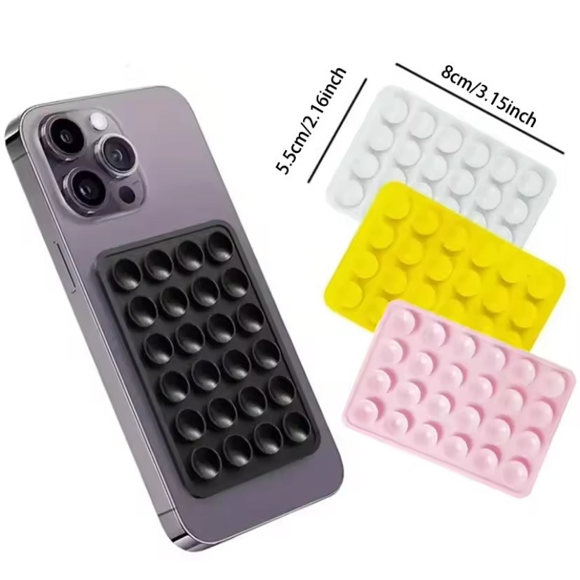 Phone Cases - Siliconen telefoonhouder met zuignap, multifunctionele wandhouder