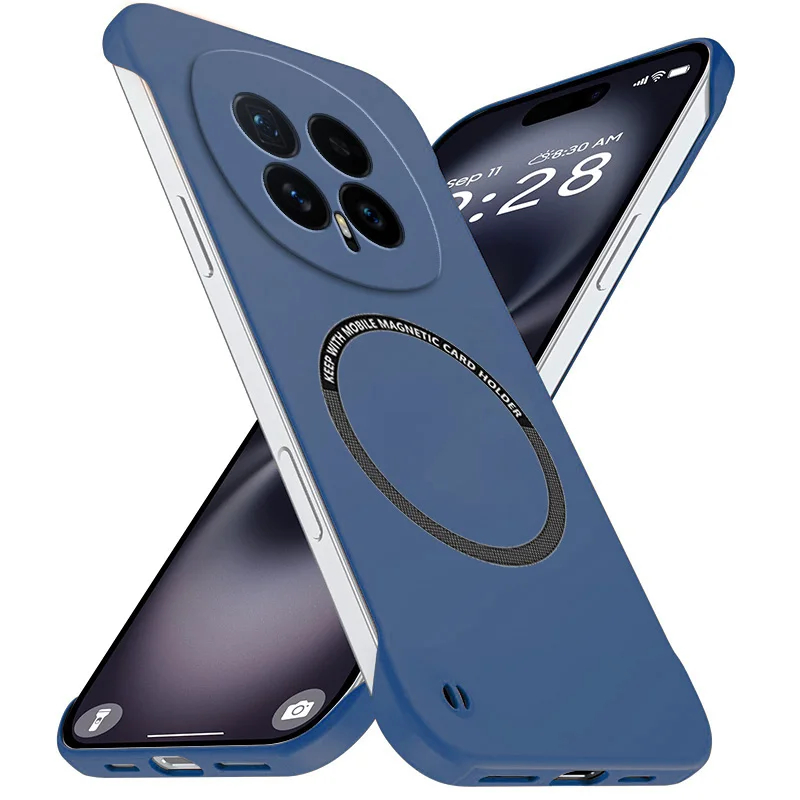 Ultra Thin Frameless Phone Cover - Nieuwe Ultradunne Magnetische Frameloze Telefoon Case