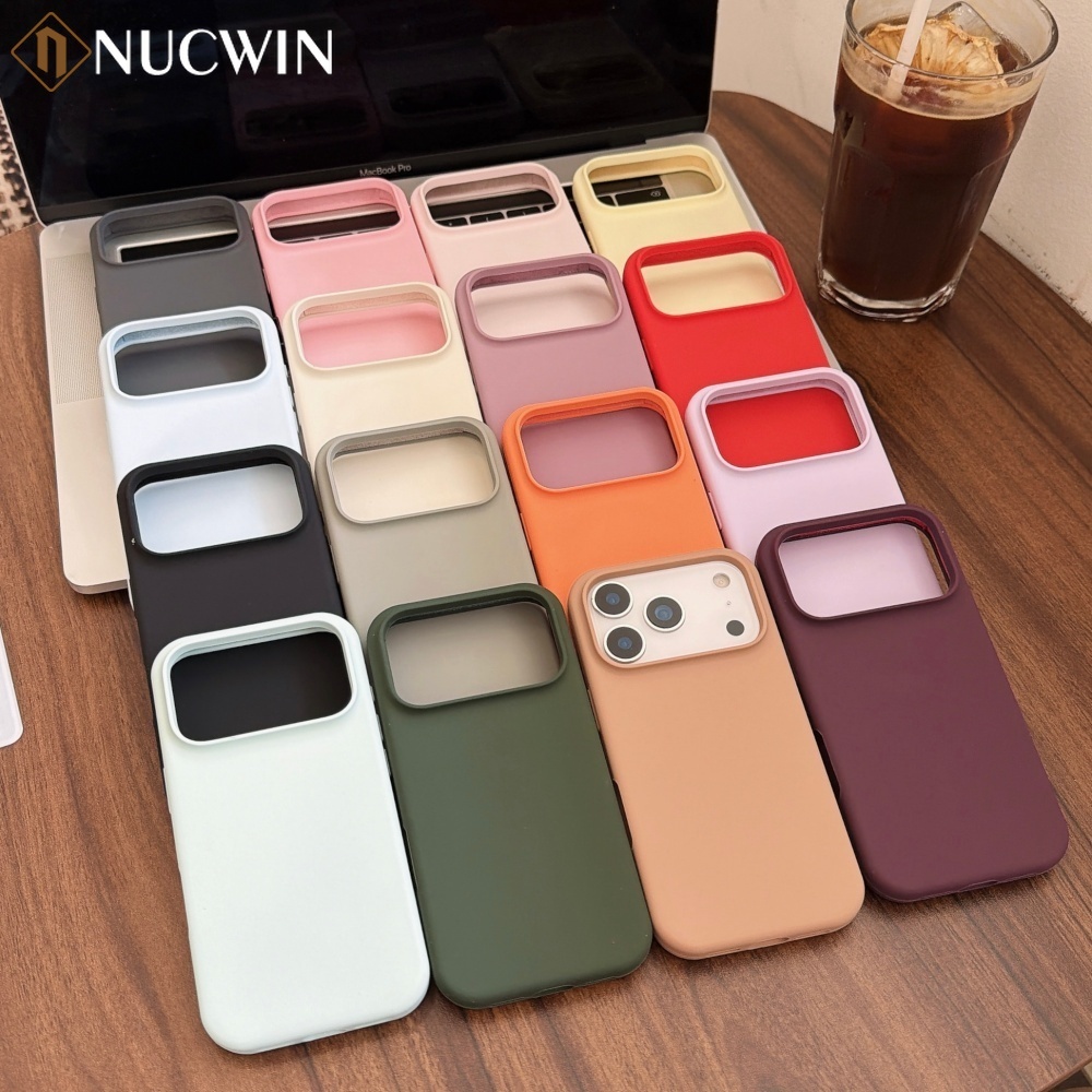 Liquid Silicone Magnetic Phone Case - voor Magsafe Liquid Candy Color Telefoonhoesje