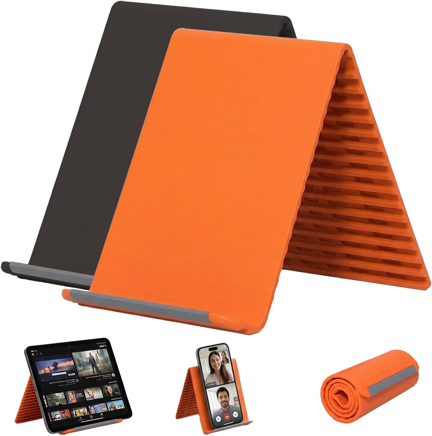 Phone Stands - Draagbare siliconen telefoonhouder, flexibele houder die