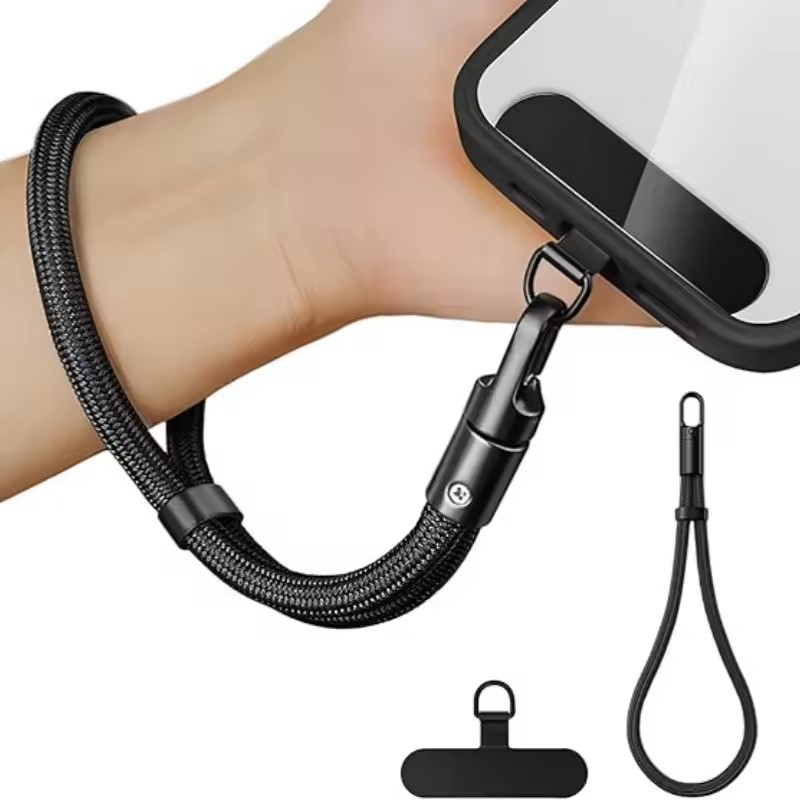 Crossbody Lanyard Neck Strap Case - Universele telefoonkoord met clip Verbeterde anti-drop