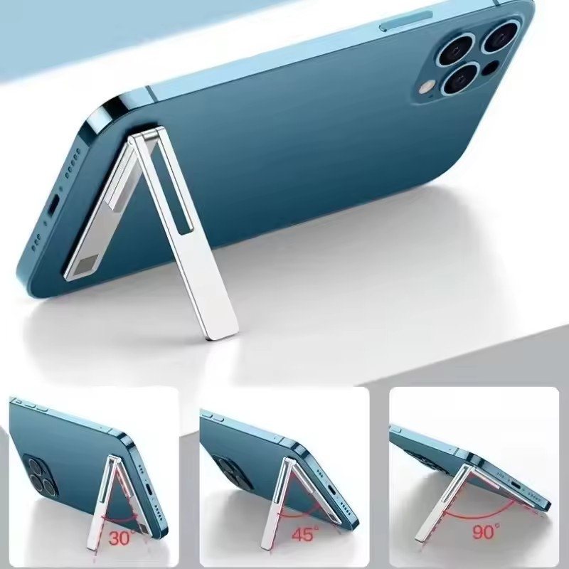 Phone Stands - Magnetische ultradunne opvouwbare telefoonhouder van metaallegering,