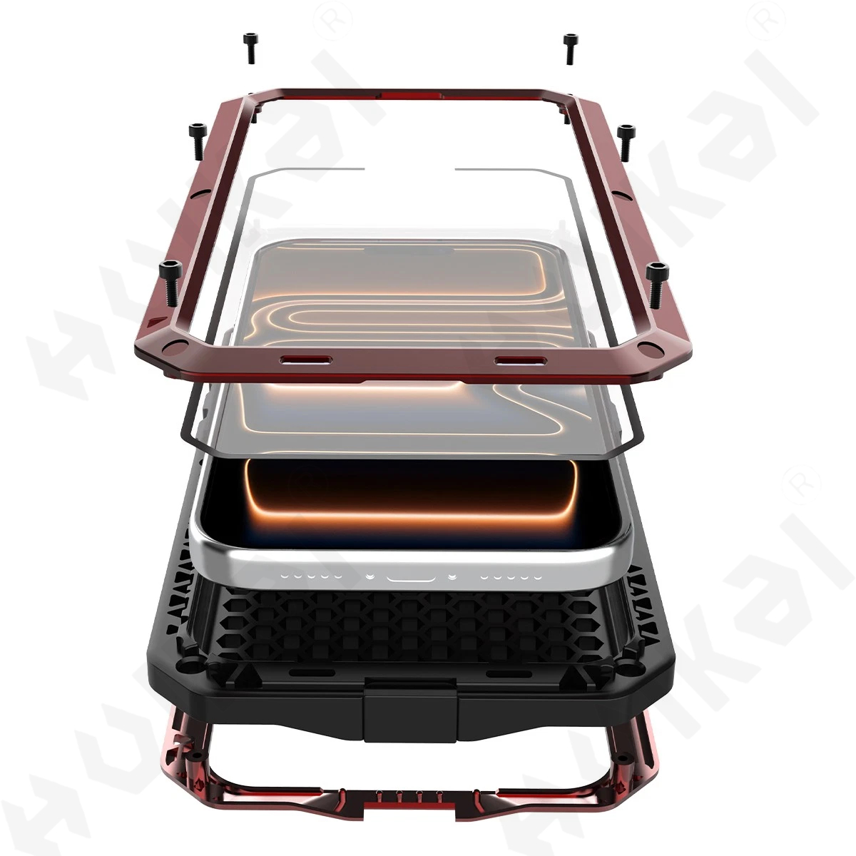 Heavy Duty 360 Full Body Protective Case - Hoesje voor iPhone 18 17 16