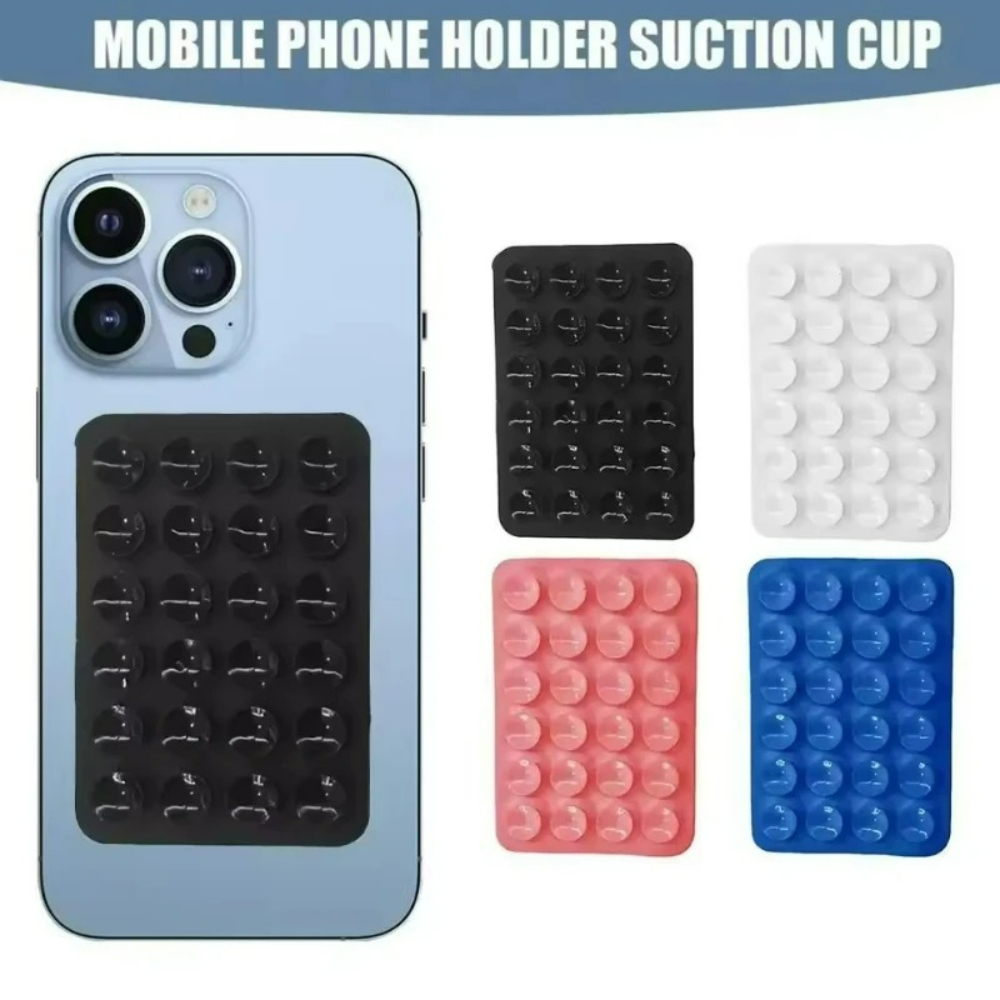 Phone Cases - Siliconen telefoonhouder, siliconen zuignap telefoonhoesje houder,