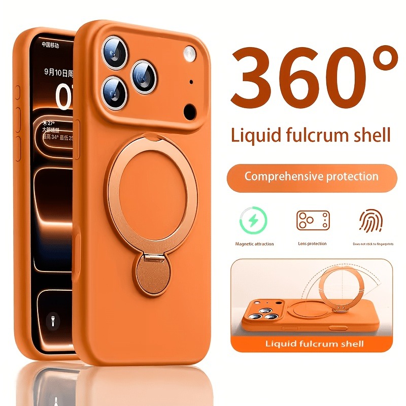360° Magnetische Stand Vloeiba - Liquid Silicone Magnetic Phone Case recensie en prijs