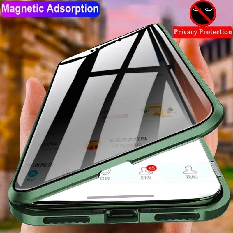 Huawei nova Y74 Y73 Y63 Y72S A - Anti Spy Privacy Glass Case recensie en prijs