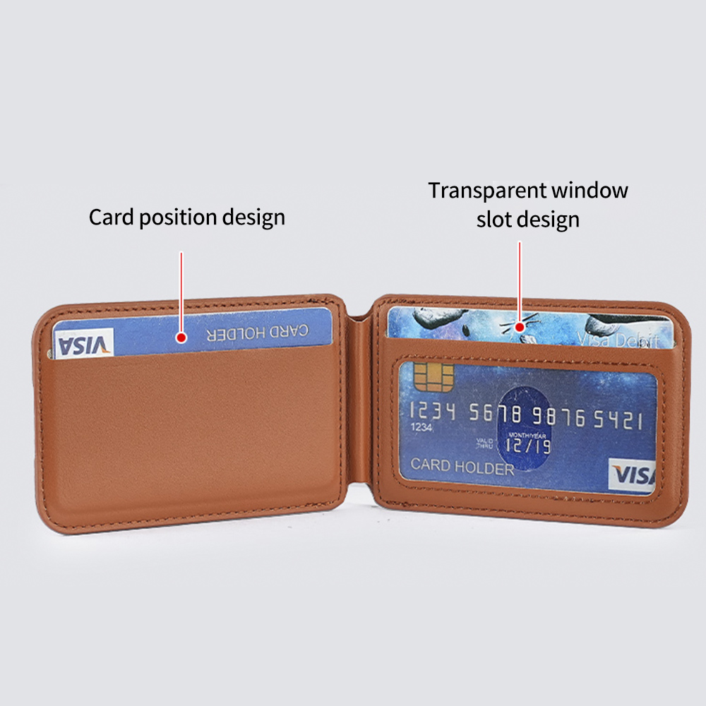 Luxe lederen magnetische porte - Leather Wallet Card Holder Phone Cover recensie en prijs