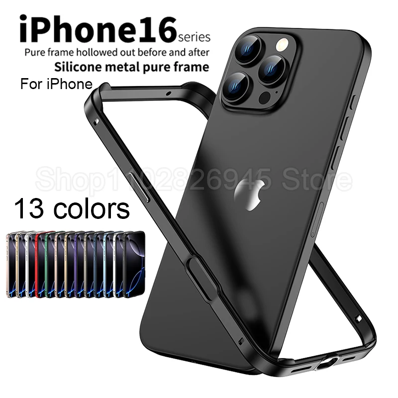 Hybride siliconen frame alumin - Metal Bumper Aluminum Frame Case recensie en prijs