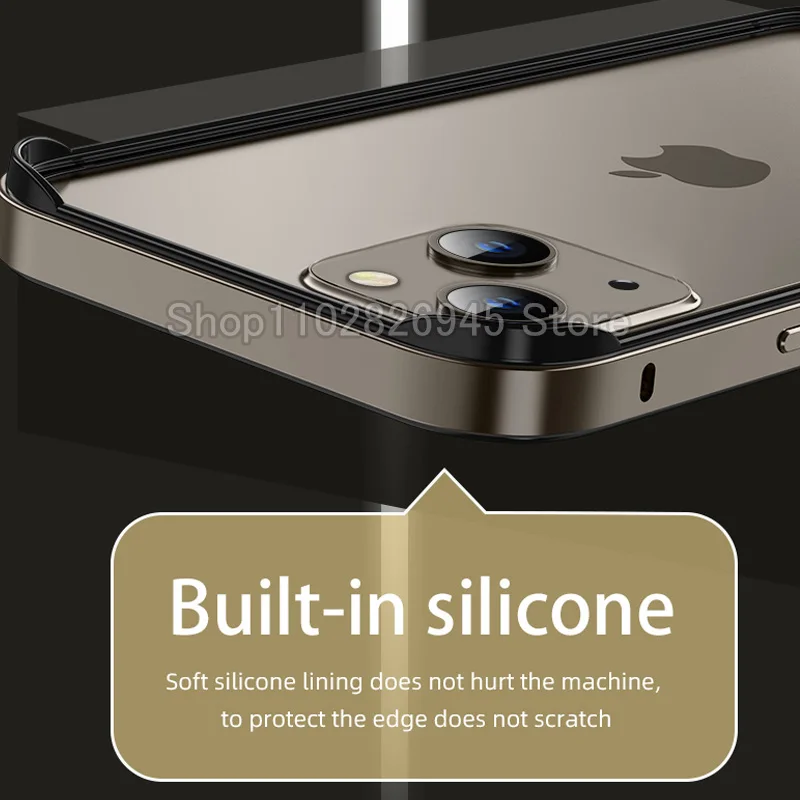 Hybride siliconen frame alumin - Metal Bumper Aluminum Frame Case recensie en prijs