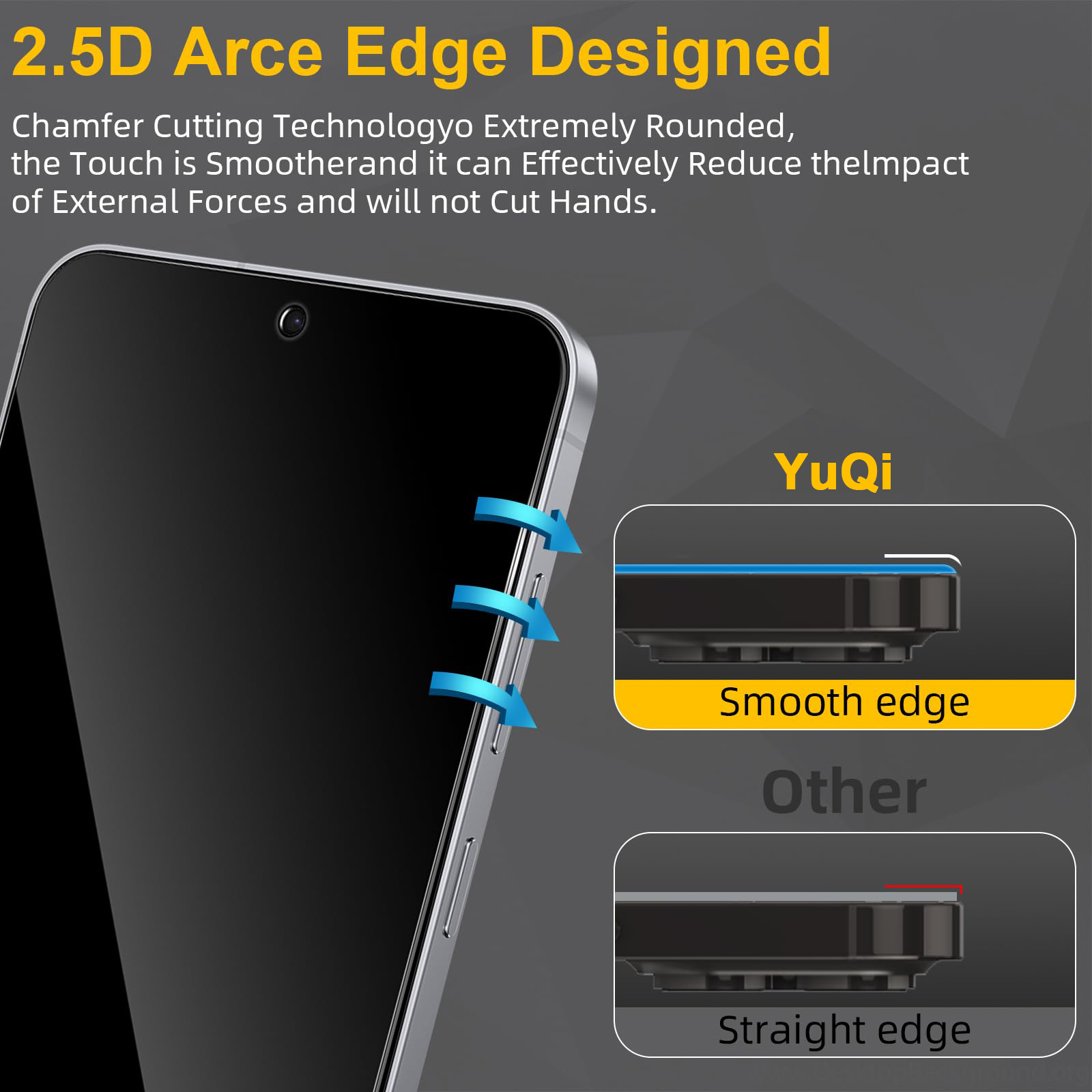 Anti Spy Screen Protector voor - Anti Spy Privacy Glass Case recensie en prijs