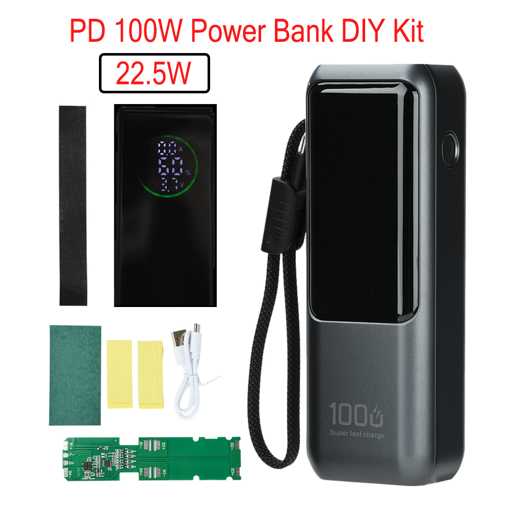 PD 100W Snellaad Powerbank Kit - Power Banks recensie en prijs