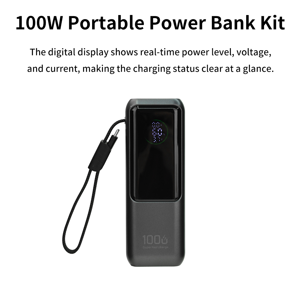 PD 100W Snellaad Powerbank Kit - Power Banks recensie en prijs