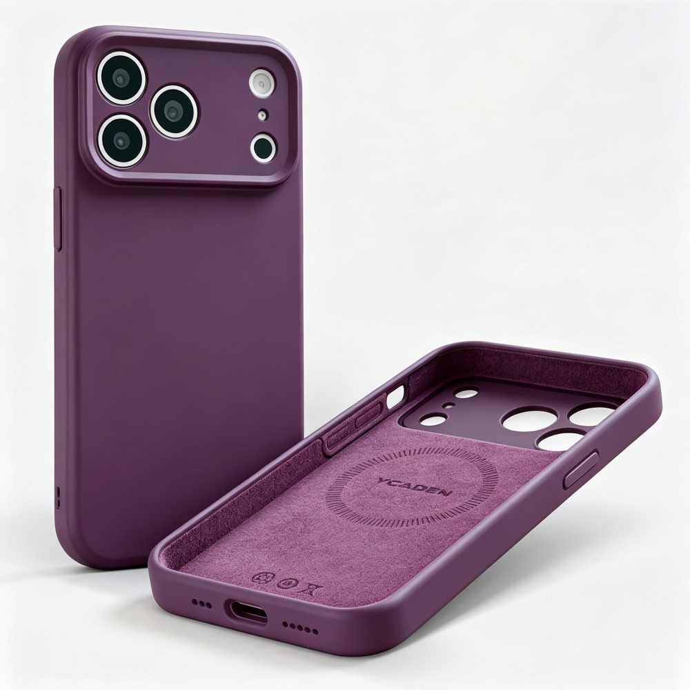 Luxe vloeibare siliconen magne - Liquid Silicone Magnetic Phone Case recensie en prijs