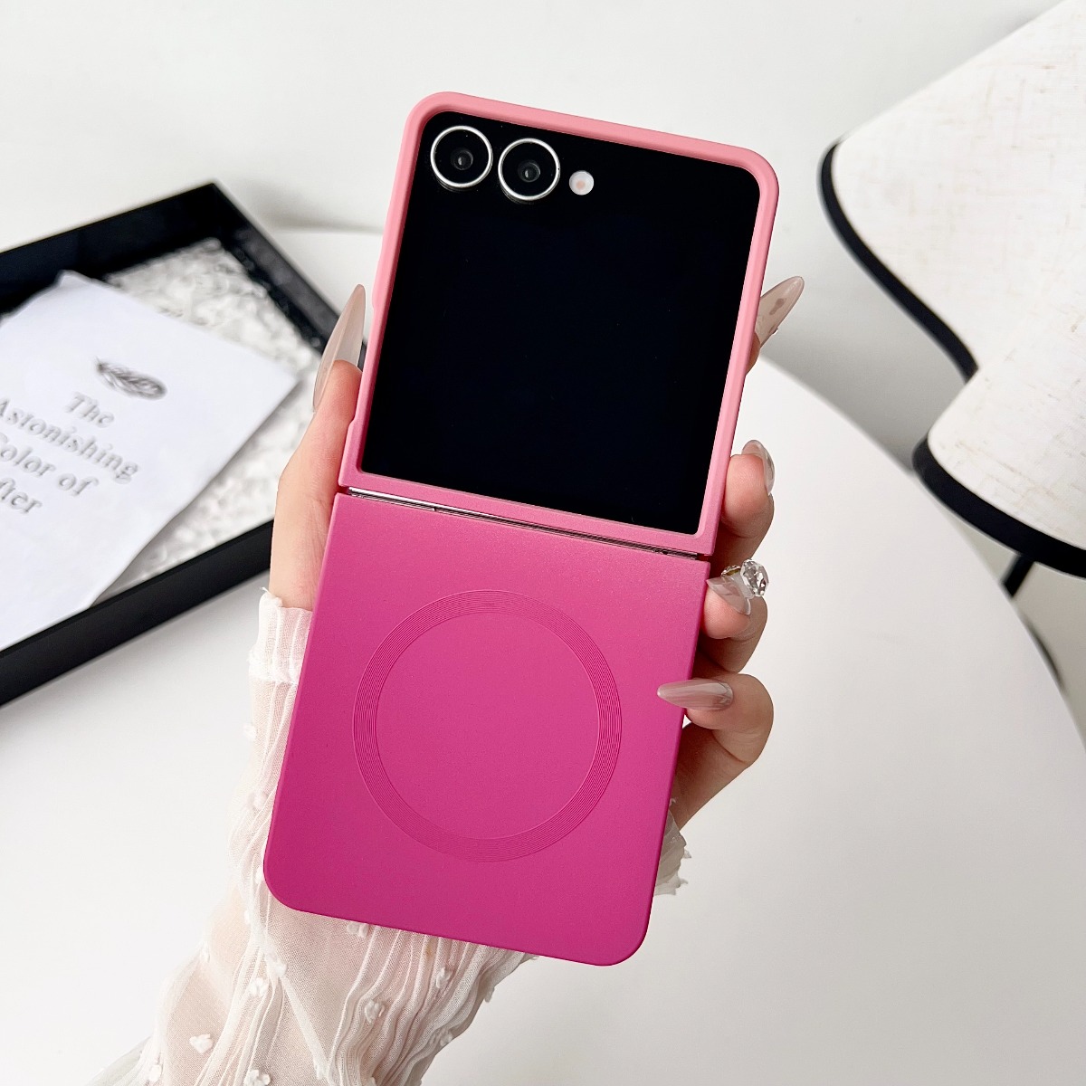 Gradient Liquid Silicone Zacht - Liquid Silicone Magnetic Phone Case recensie en prijs