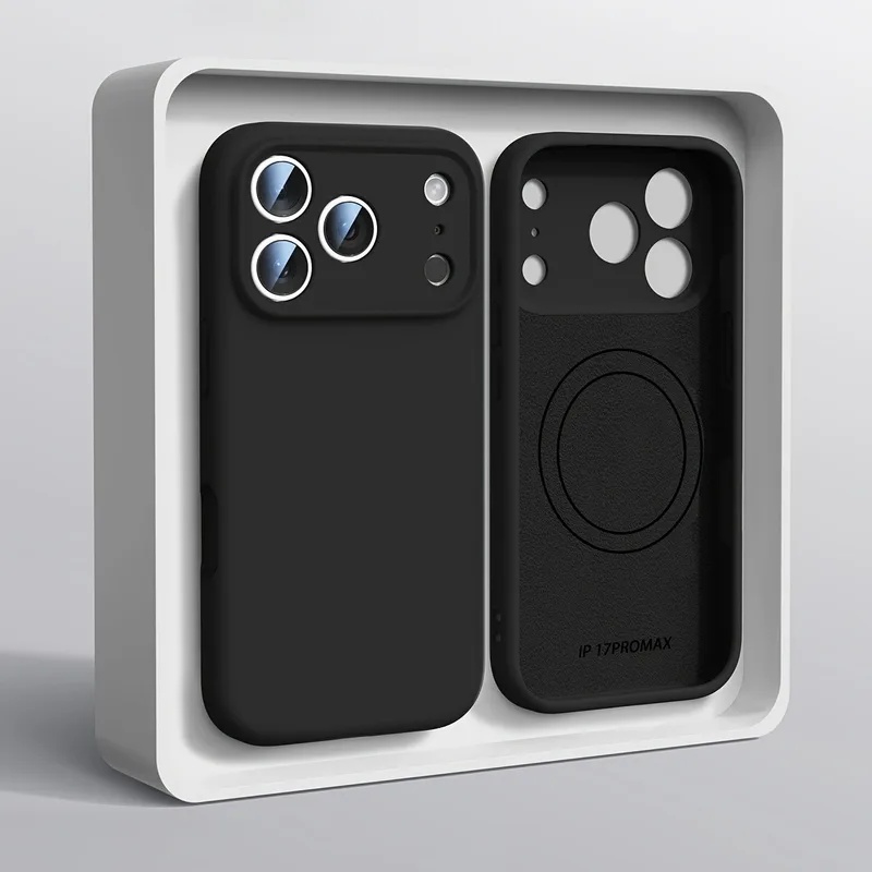 Magnetische originele vloeibar - Liquid Silicone Magnetic Phone Case recensie en prijs