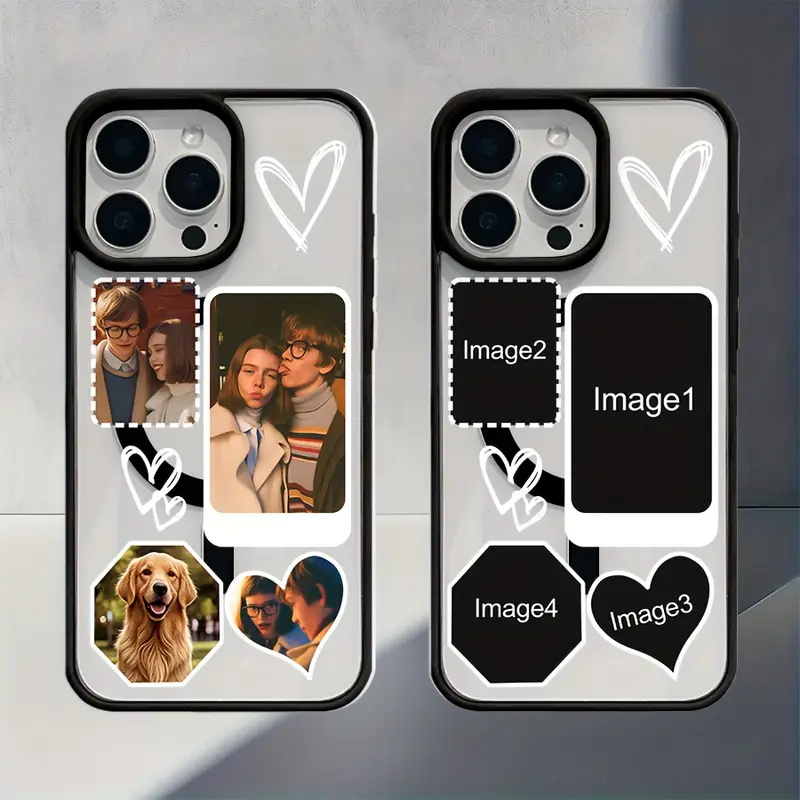 Aangepaste DIY telefoonhoes vo - Clear Shockproof Bumper Case recensie en prijs