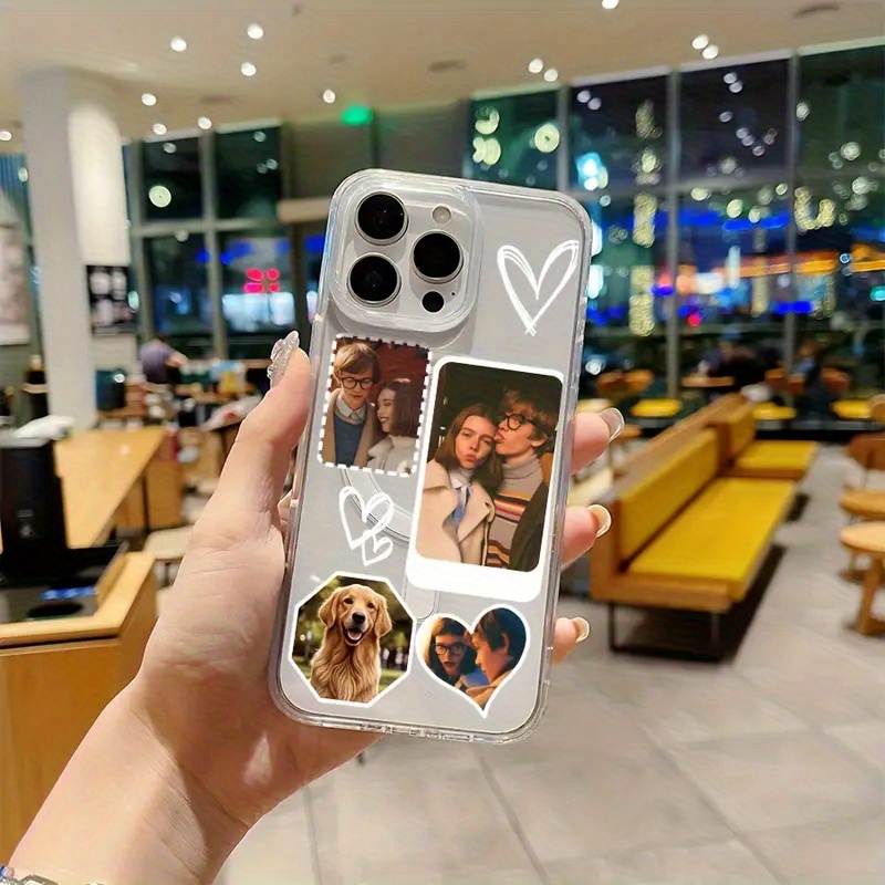 Aangepaste DIY telefoonhoes vo - Clear Shockproof Bumper Case recensie en prijs