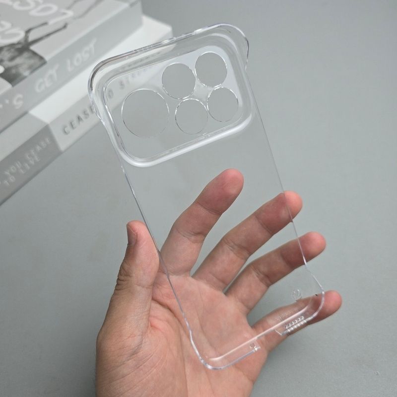 Ultradunne, transparante, fram - Ultra Thin Frameless Phone Cover recensie en prijs