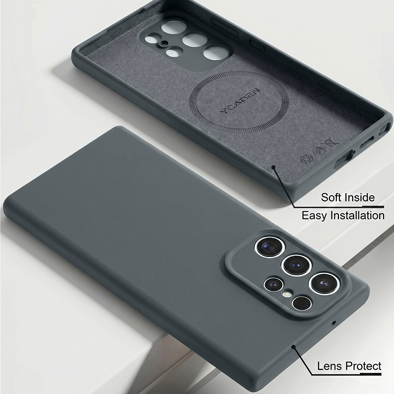 Magnetische vloeibare silicone - Liquid Silicone Magnetic Phone Case recensie en prijs
