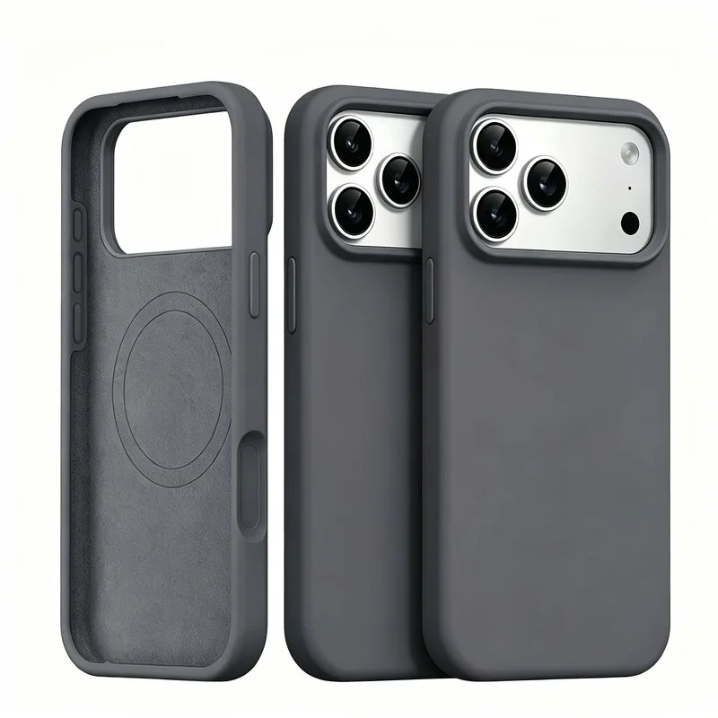 Magnetische siliconen hoes voo - Liquid Silicone Magnetic Phone Case recensie en prijs