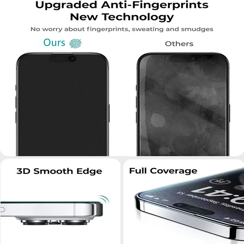 3 Stuks Oleofobe Coating Stofv - Matte Anti Glare Screen Protector recensie en prijs