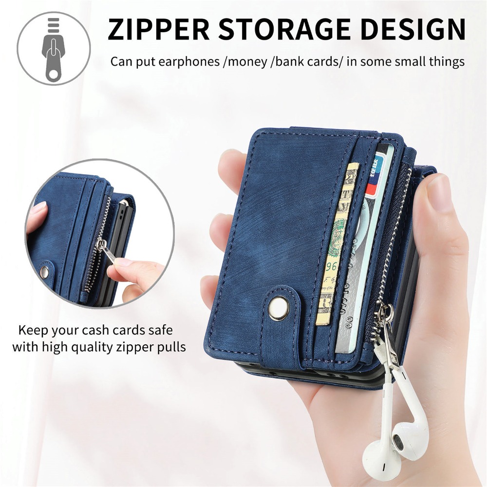 2-in-1 afneembare kaarthouder  - Leather Wallet Card Holder Phone Cover recensie en prijs