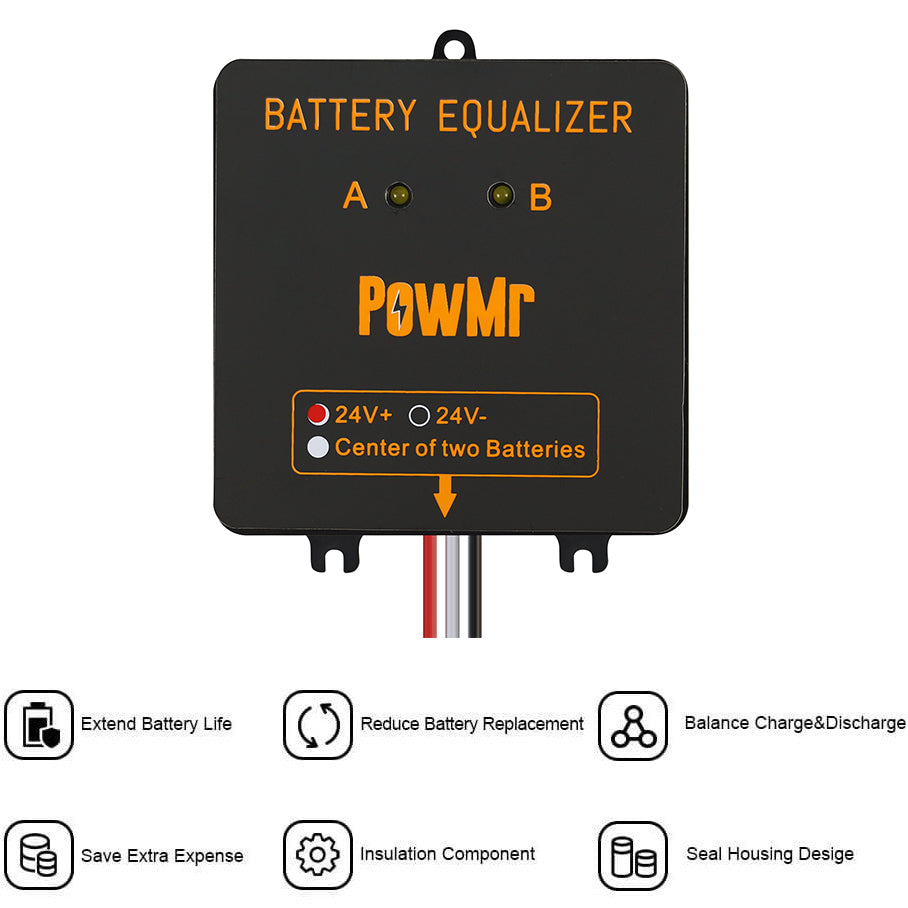 PowMr BE24 Batterij Equalizer  - Power Banks recensie en prijs