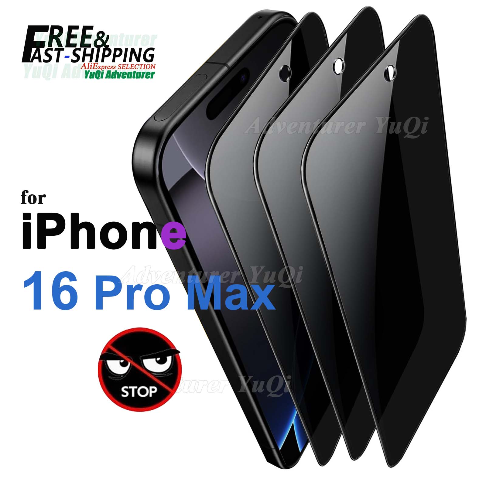 Anti-spionage schermbeschermer - Anti Spy Privacy Glass Case recensie en prijs