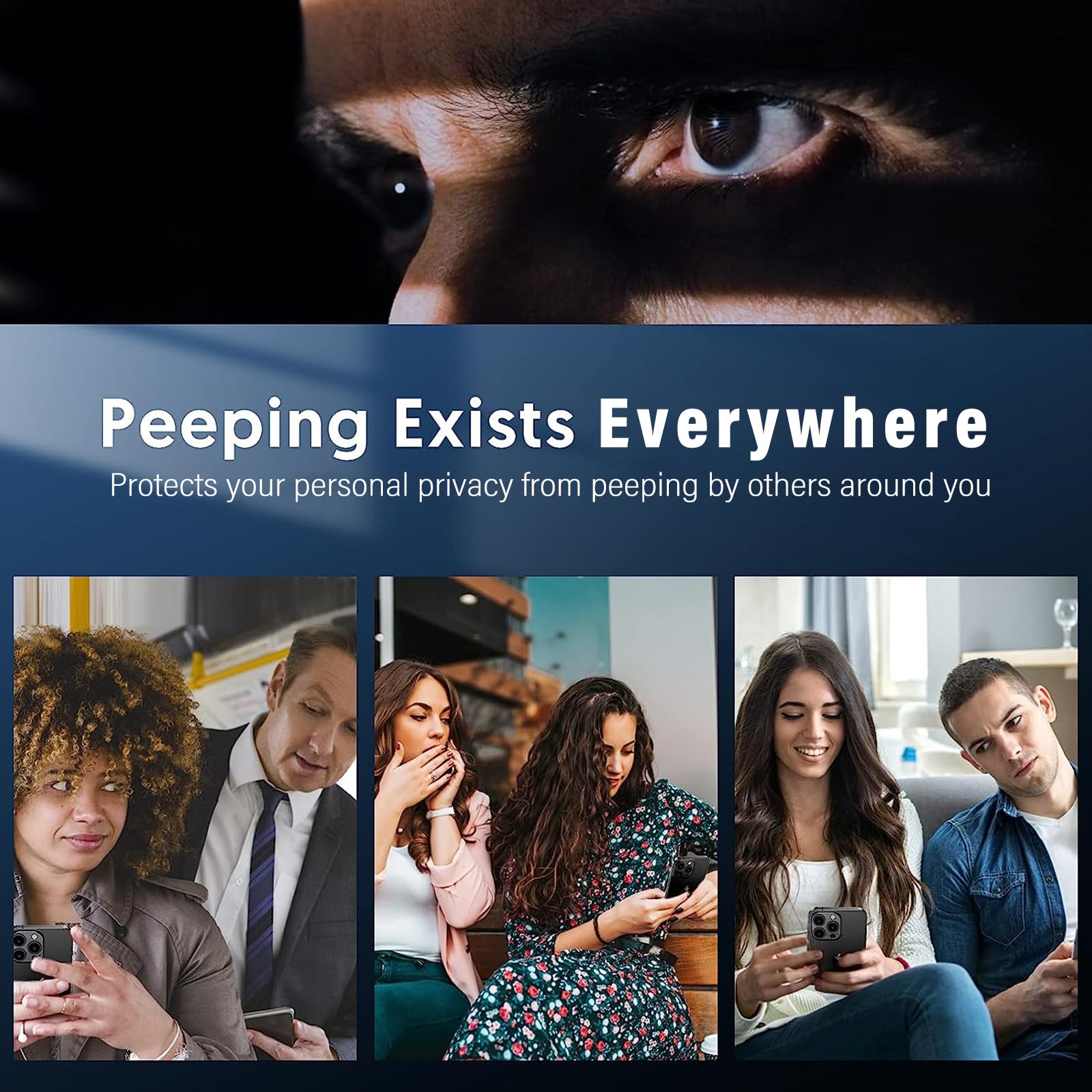 Anti-spionage schermbeschermer - Anti Spy Privacy Glass Case recensie en prijs