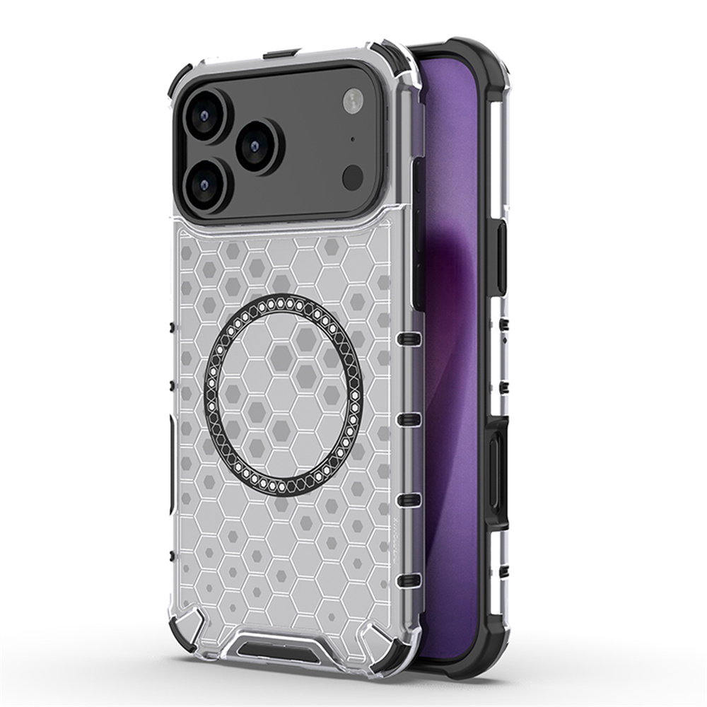 Luxe Clear Honeycomb Armor Mag - Clear Shockproof Bumper Case recensie en prijs