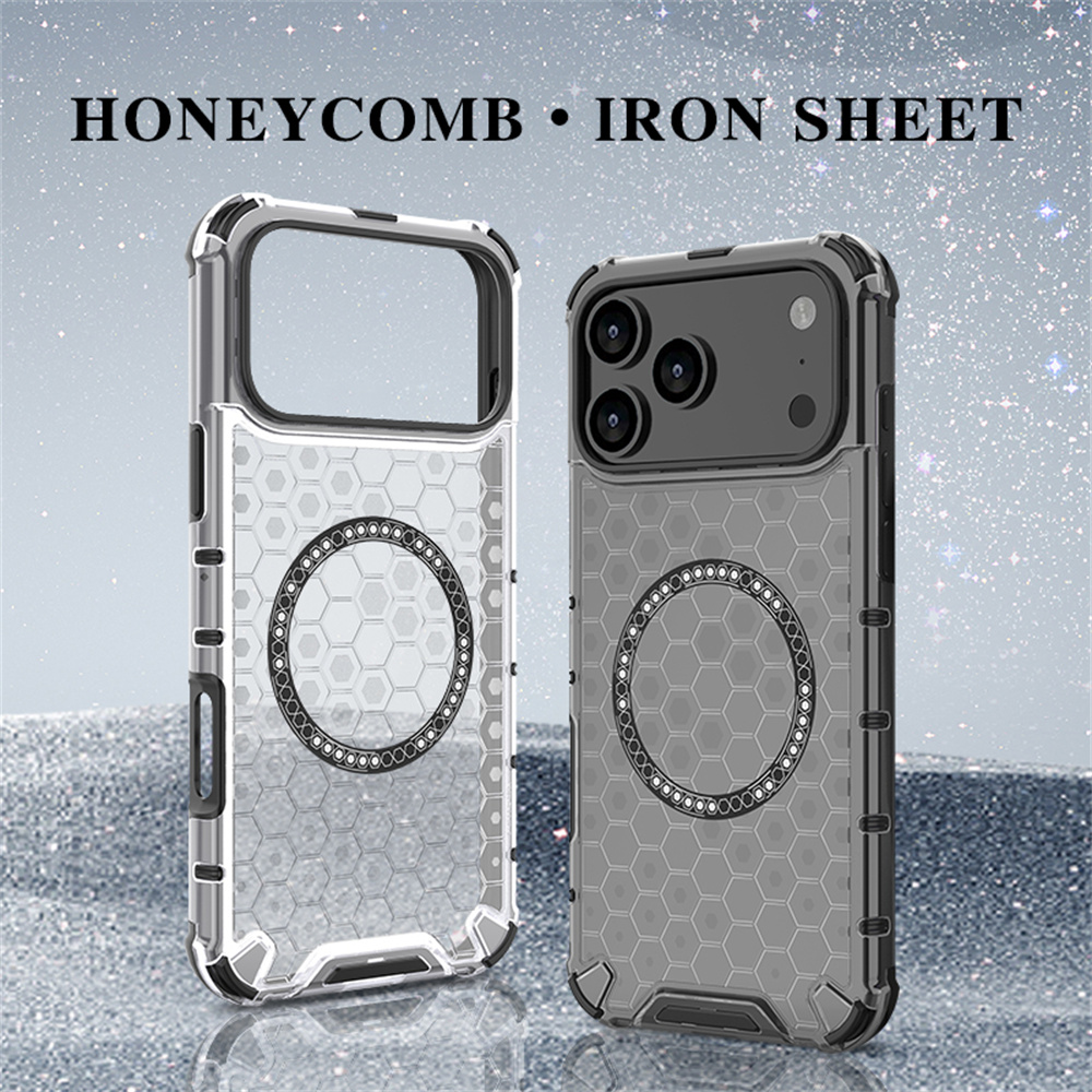 Luxe Clear Honeycomb Armor Mag - Clear Shockproof Bumper Case recensie en prijs