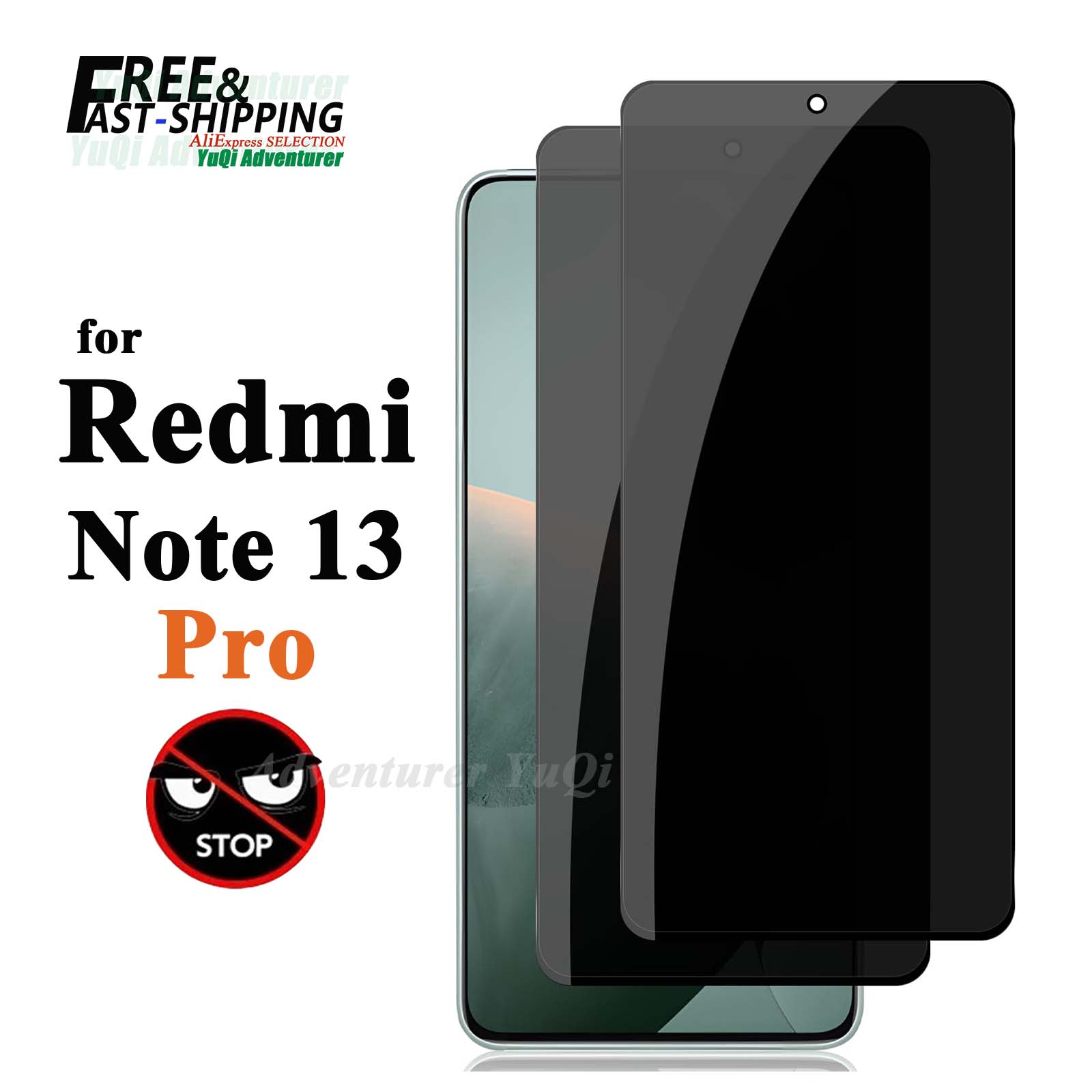 Anti Spy Screen Protector voor - Anti Spy Privacy Glass Case recensie en prijs