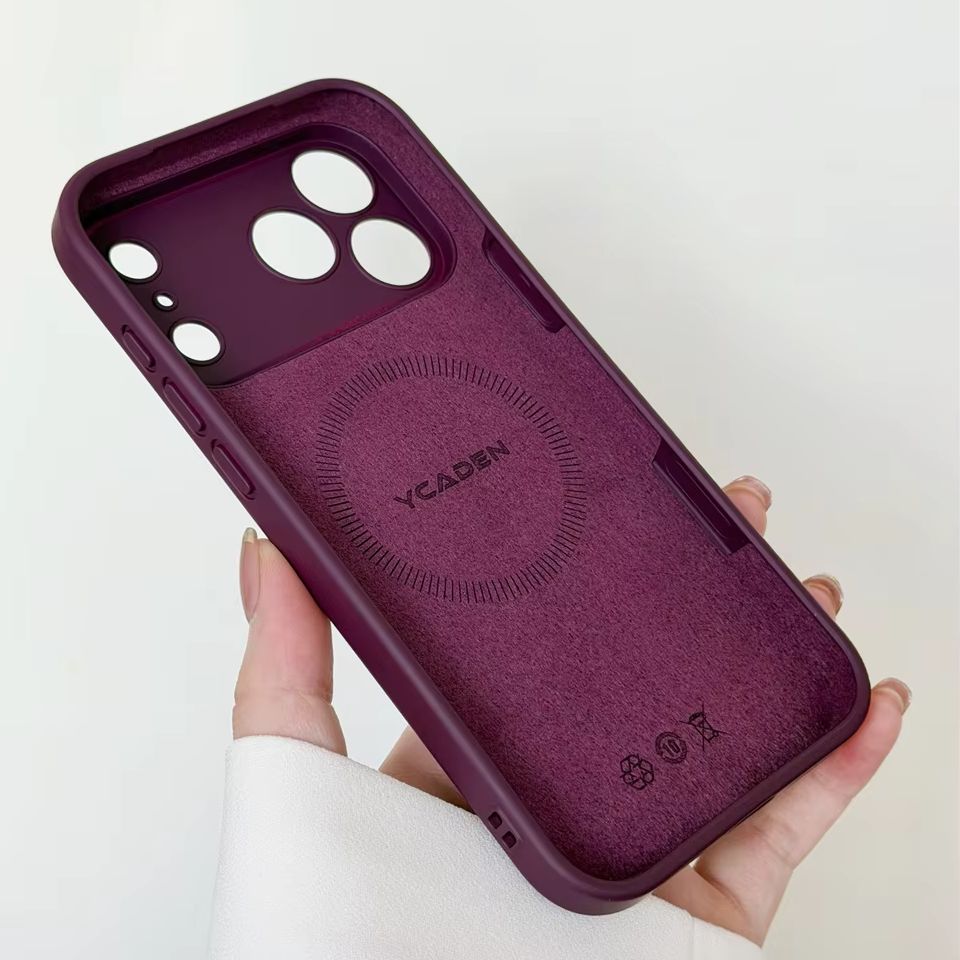 Originele vloeibare siliconen  - Liquid Silicone Magnetic Phone Case recensie en prijs