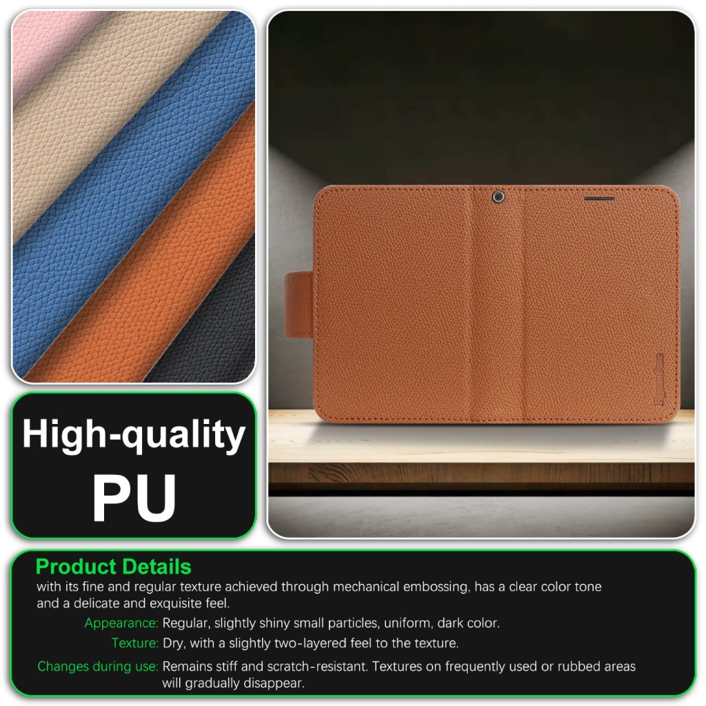 2-in-1 telefoonhoesje met afne - Leather Wallet Card Holder Phone Cover recensie en prijs