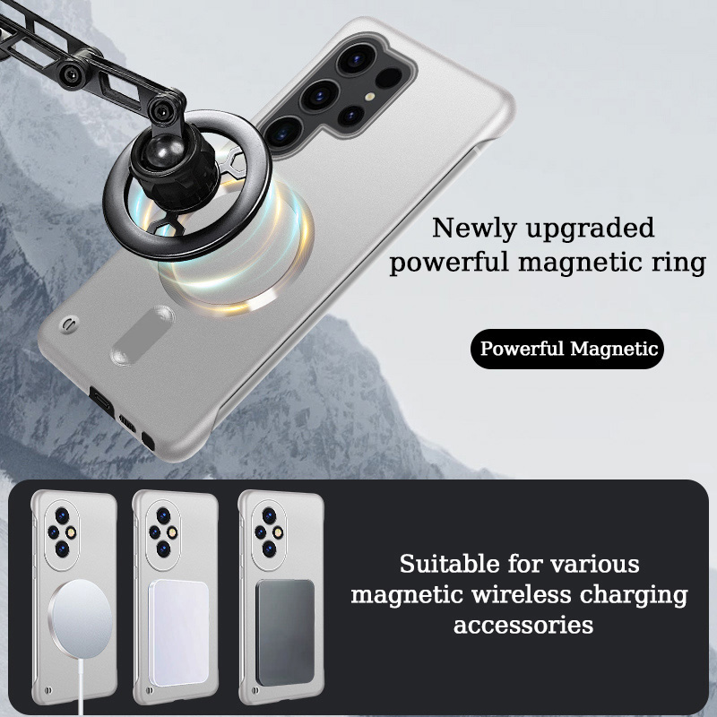 Dunne Frameloze Magnetische Te - Ultra Thin Frameless Phone Cover recensie en prijs