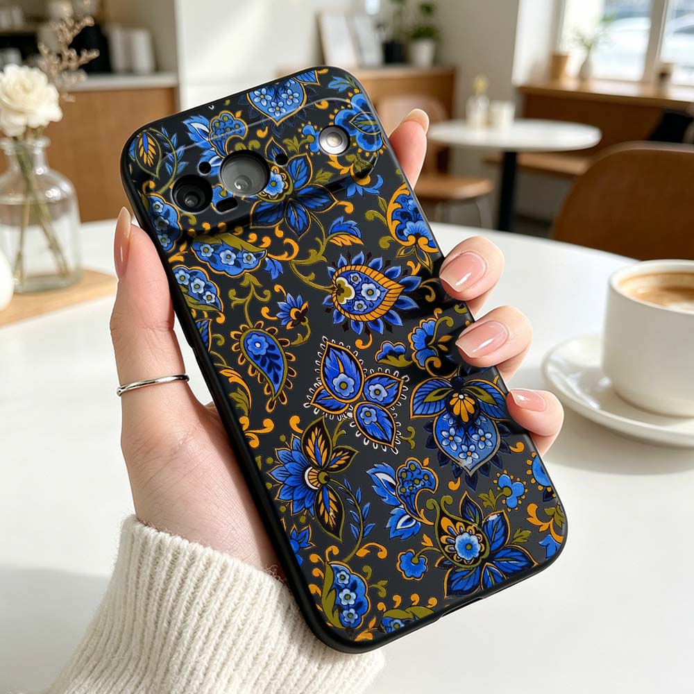 Vintage design bloemenpatroon  - Vintage Floral Pattern Soft Case recensie en prijs