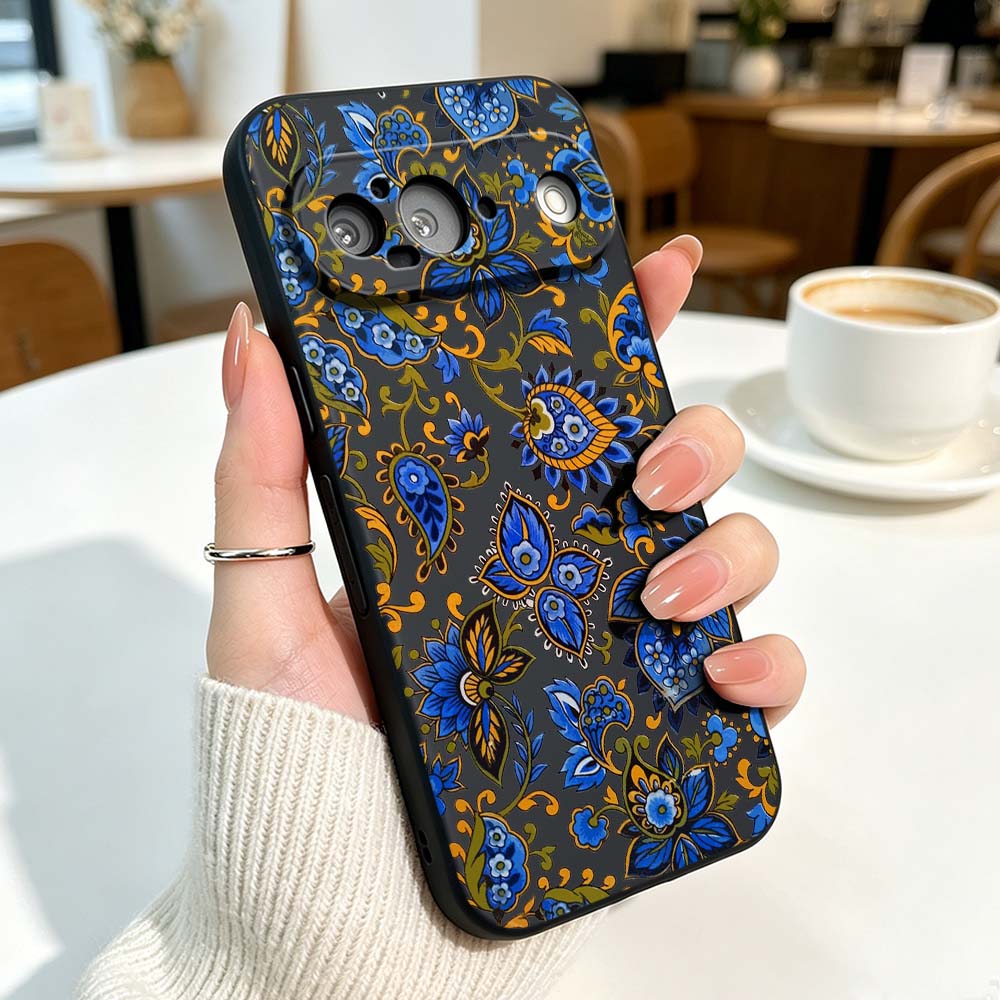 Vintage design bloemenpatroon  - Vintage Floral Pattern Soft Case recensie en prijs